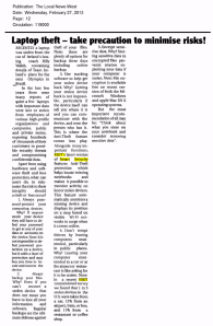 The Local News West 27.02.2013