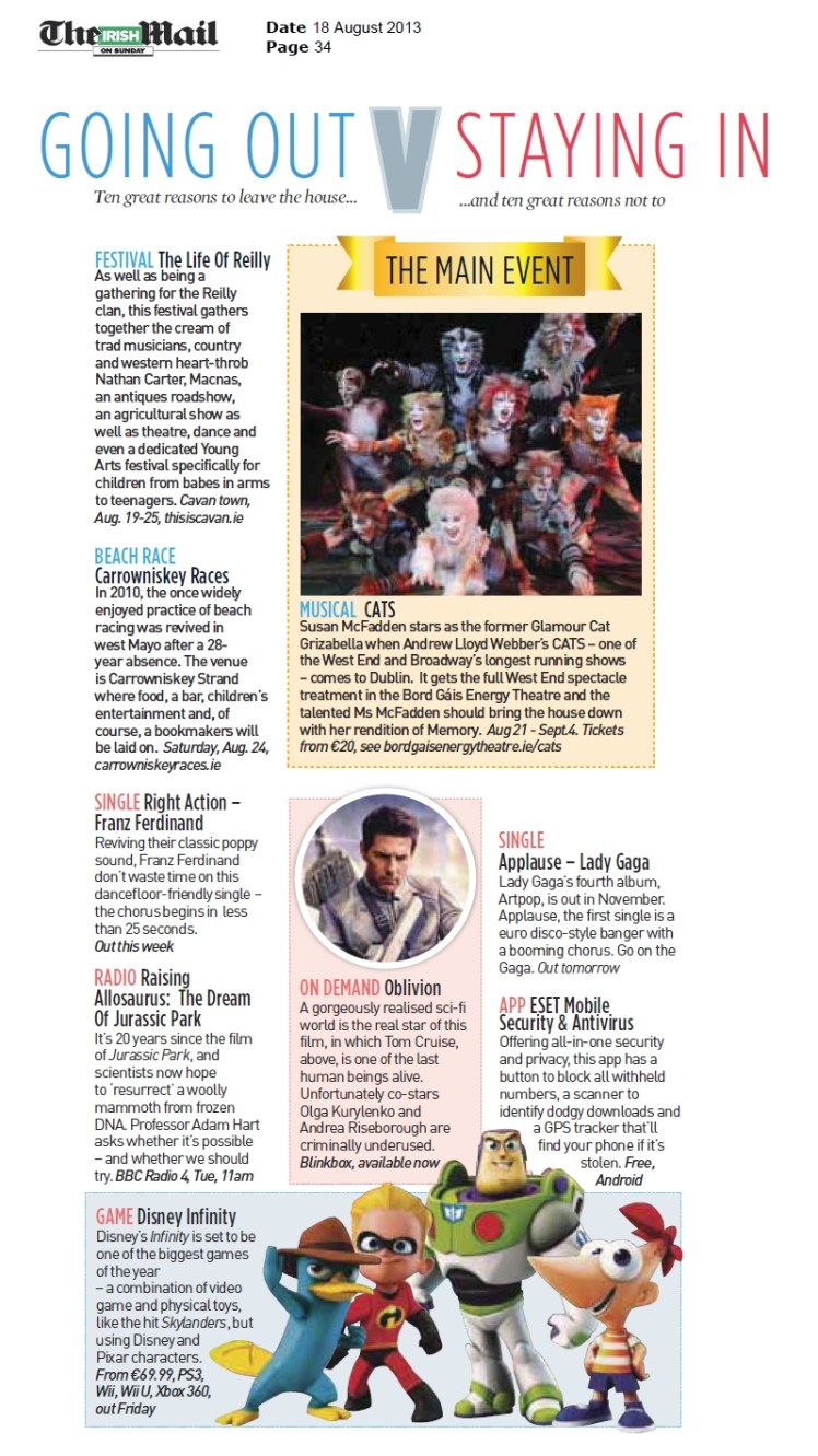 The Irish Mail 18.08.2013