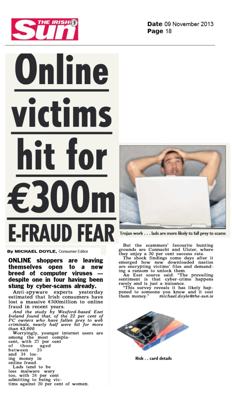 The Irish Sun 09.11.2013