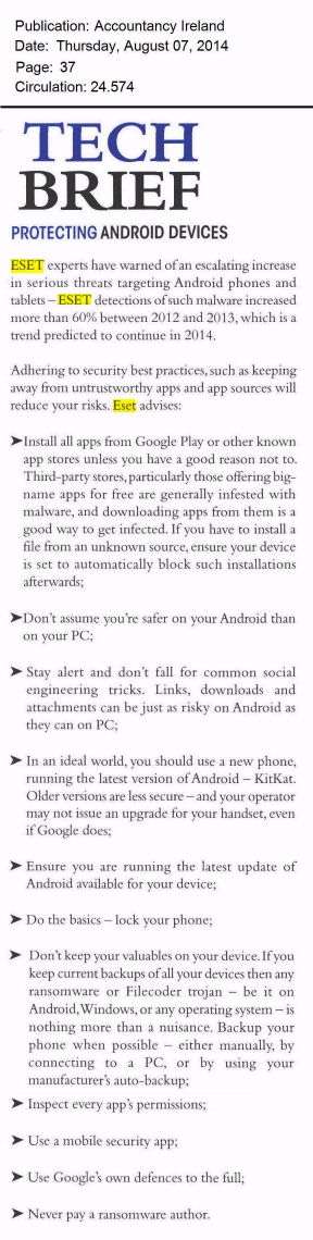 Accountancy Brief 07.08.2014