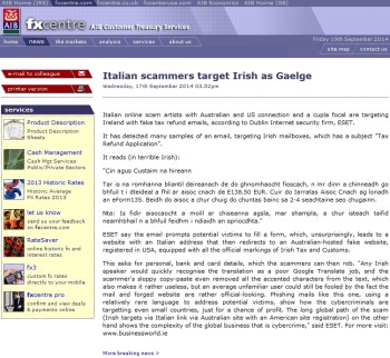 AIB fx centre 17.09.2014