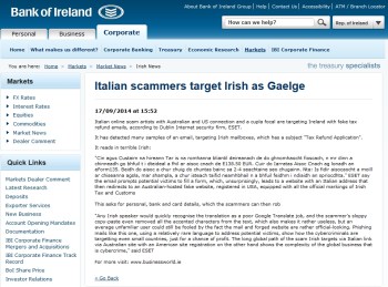 Bank of Ireland 17.09.2014