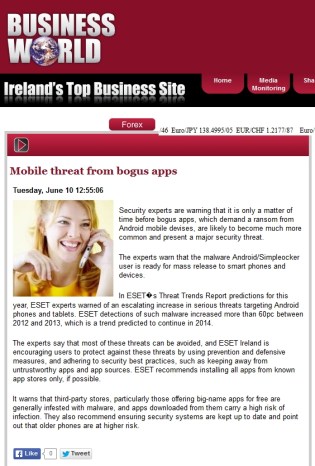 Business World 10.06.2014