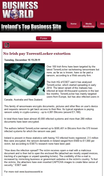 Business World 16.12.2014