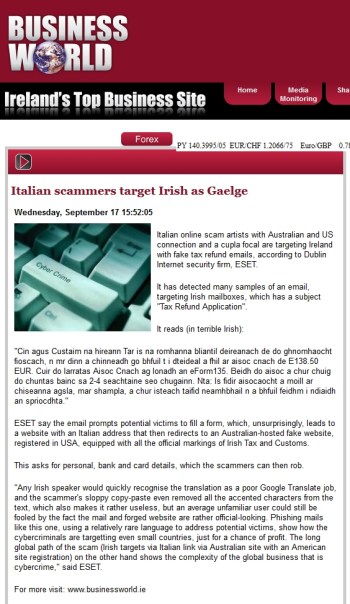 Business World 17.09.2014