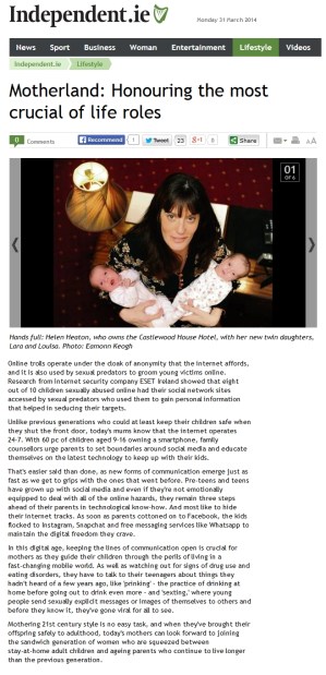 Independent.ie 31.03.2014