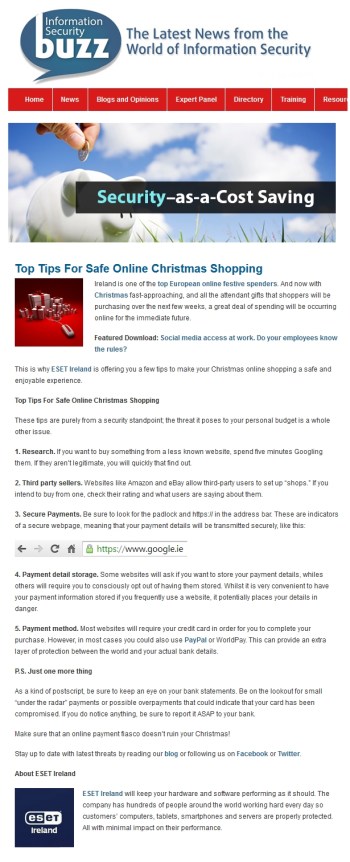 Information Security Buzz 12.11.2014