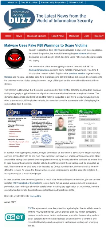 Information Security Buzz 25.07.2014