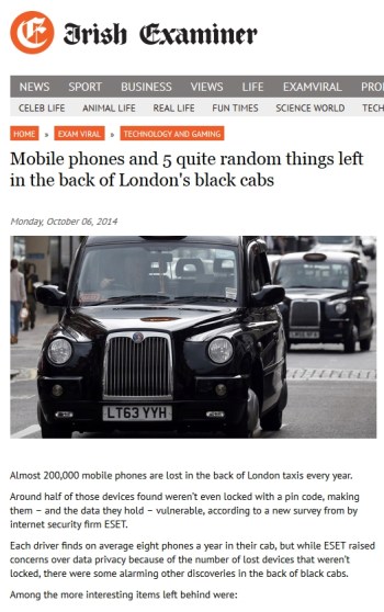 Irish Examiner 07.10.2014