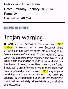 Limerick Post 18.01.2014