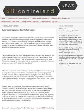 SiliconIreland 09.10.2014