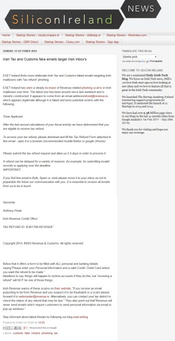 SiliconIreland 13.10.2014