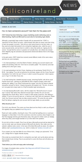 SiliconIreland 20.07.2014