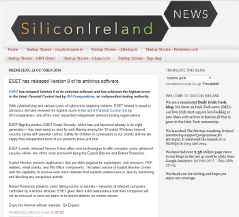 SiliconIreland 22.10.2014