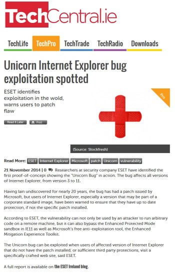 TechCentral 21.11.2014