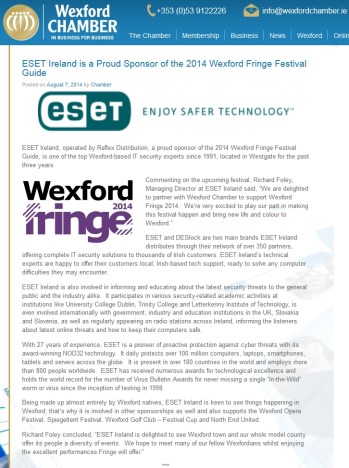 Wexford Chamber 07.08.2014