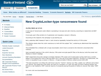 Bank of Ireland 21.01.2014