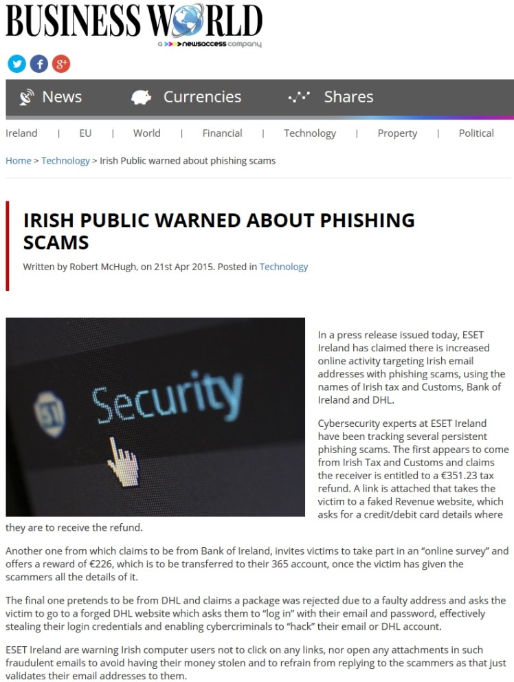 Business World 21.04.2015