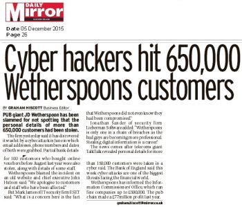 Daily Mirror 05.12.2015