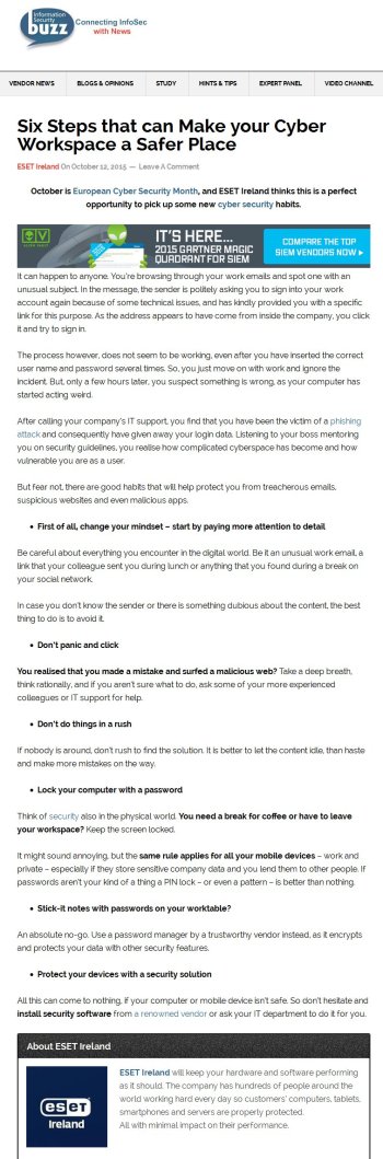 Information Security Buzz 12.10.2015