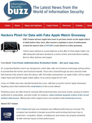 Information Security Buzz 17.03.2015
