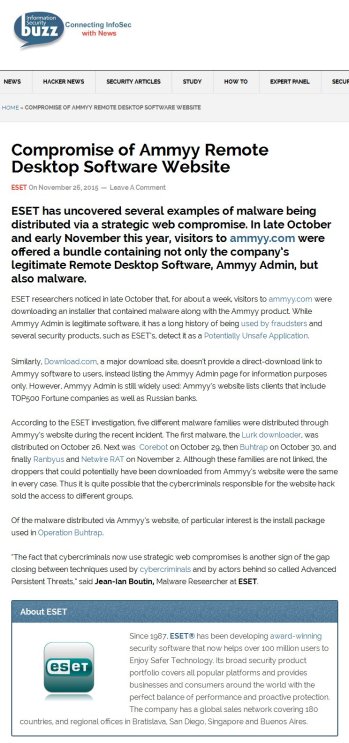Information Security Buzz 27.11.2015
