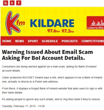 Kildare FM 17.02.2015