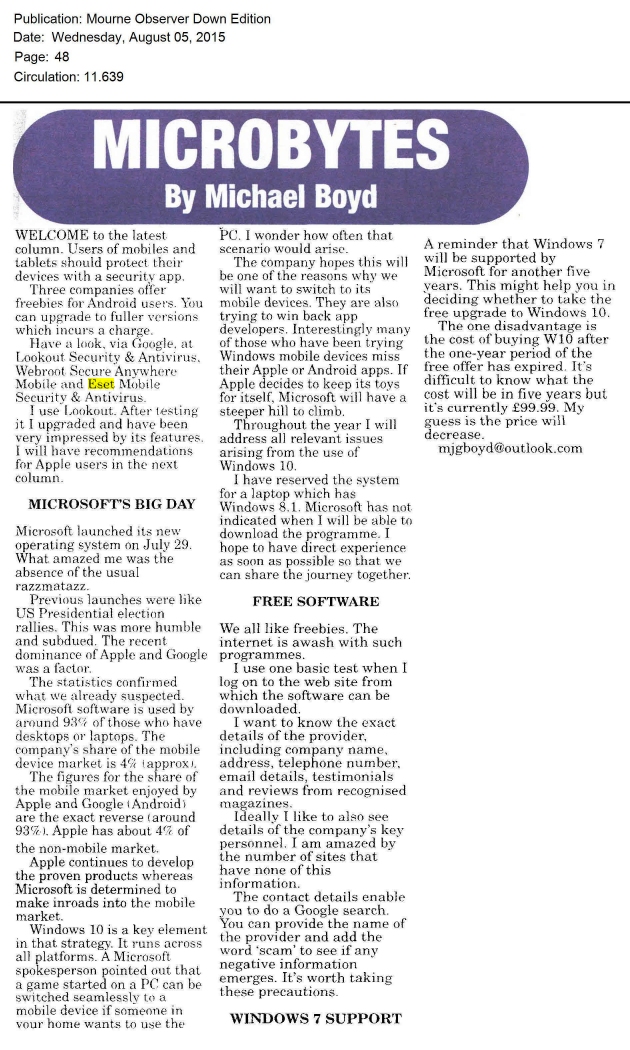 Mourne Observer 05.08.2017