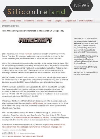 Silicon Ireland 23.05.2015