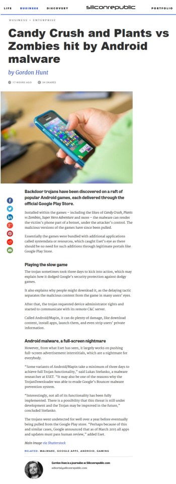 Silicon Republic 22.09.2015