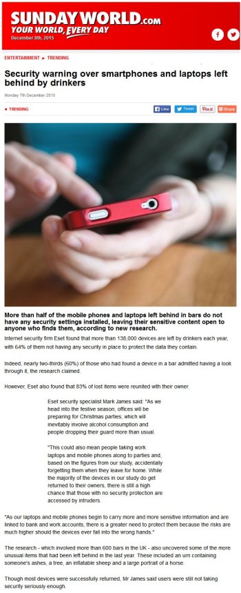 SundayWorld.com 07.12.2015