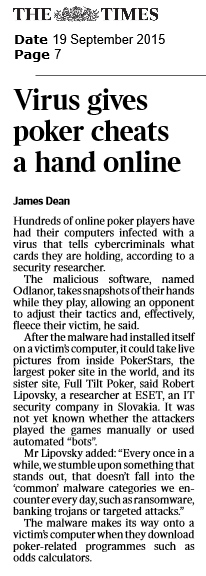 The Times NI -ROI 19.09.2015