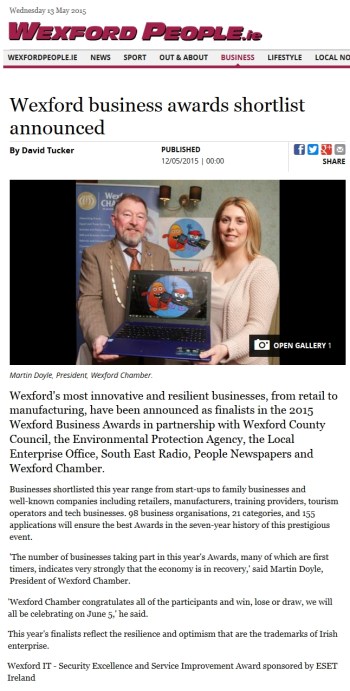 Wexford People.ie 12.05.2015