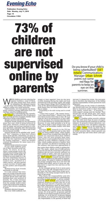 Evening Echo 11.07.2016