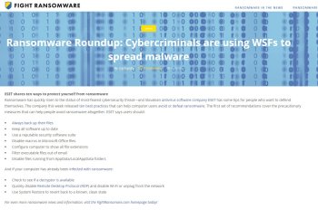Fight Ransomware 14.10.2016
