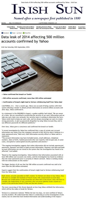 Irish Sun 26.09.2016