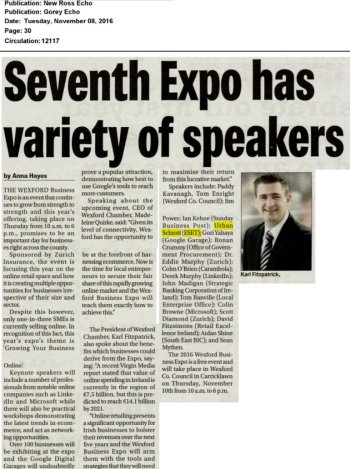 New Ross Echo, Gorey Echo 08.11.2016