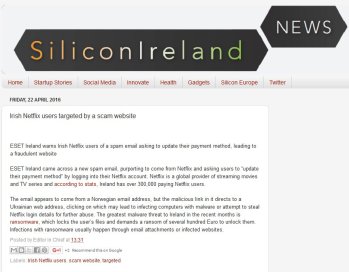 Silicon Ireland 22.04.2016