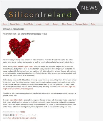 Silicon Ireland news 13.02.2016