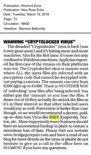 Wexford Echo, New Ross Echo, 15.03.2016