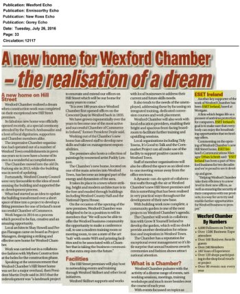 Wexford, Enniscorthy, New Ross, Gorey Echo 28.07.2016