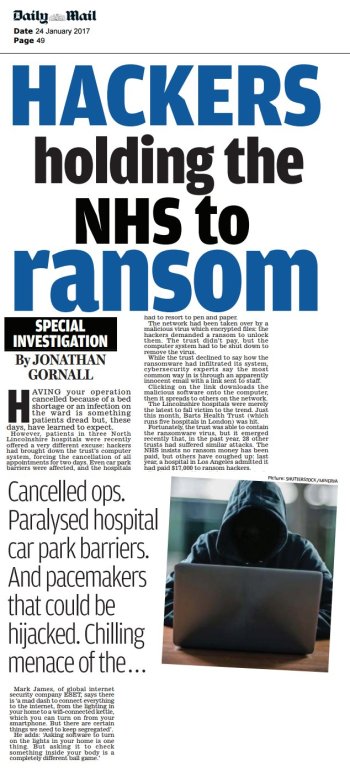 Daily Mail 24.01.2017