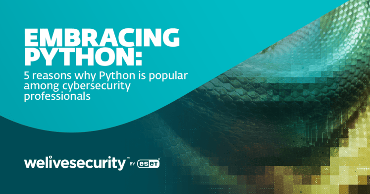 Gripped by Python: 5 reasons why Python is popular among cybersecurity ...